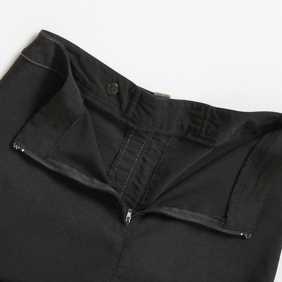 90s Vintage Black Maxi Skirt Size 8/30" - Picture 4 of 5